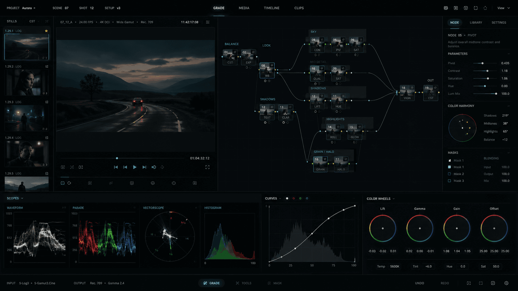 Consola de transmisión y control — streaming multicámara VPS Agencia